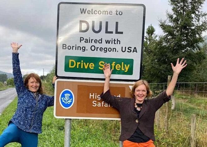 “An unlikely sister city agreement brings excitement to the Oregon town of Boring and the British village of Dull”