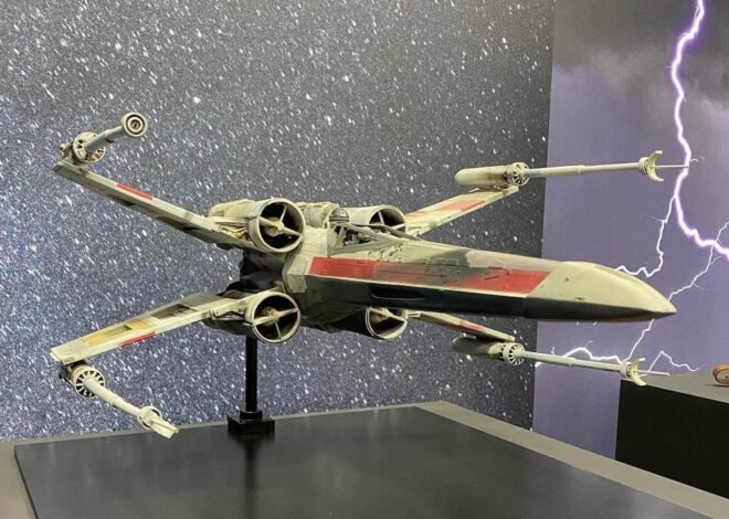 ‘Star Wars’ X-wing model, long lost, sells for almost $3.1 million at auction