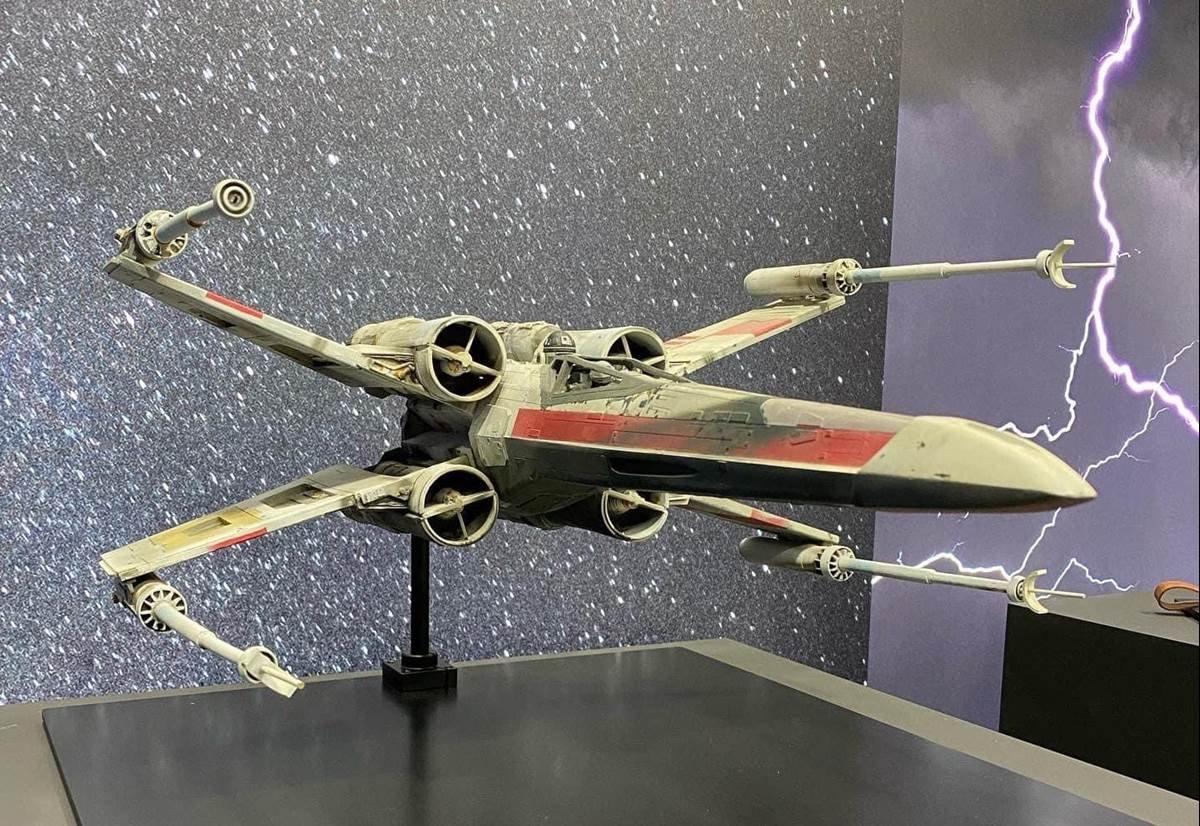 ‘Star Wars’ X-wing model, long lost, sells for almost $3.1 million at auction